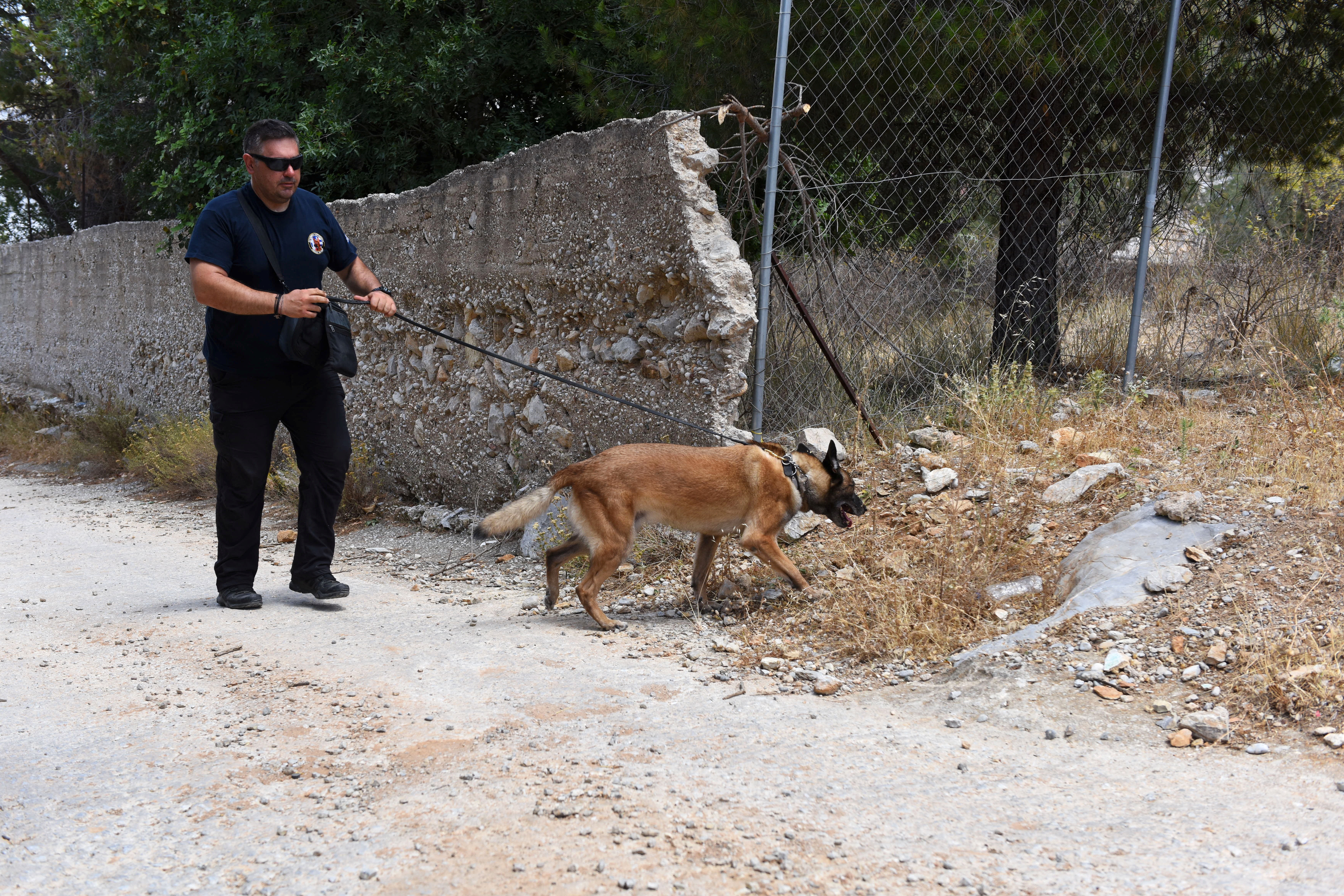 Search for missing British TV doctor continues on Greek island