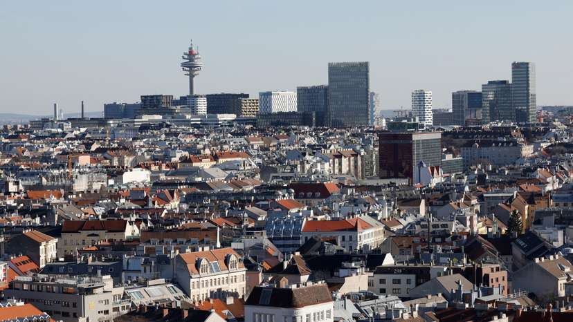 FILE PHOTO: General view of the city center in Vienna