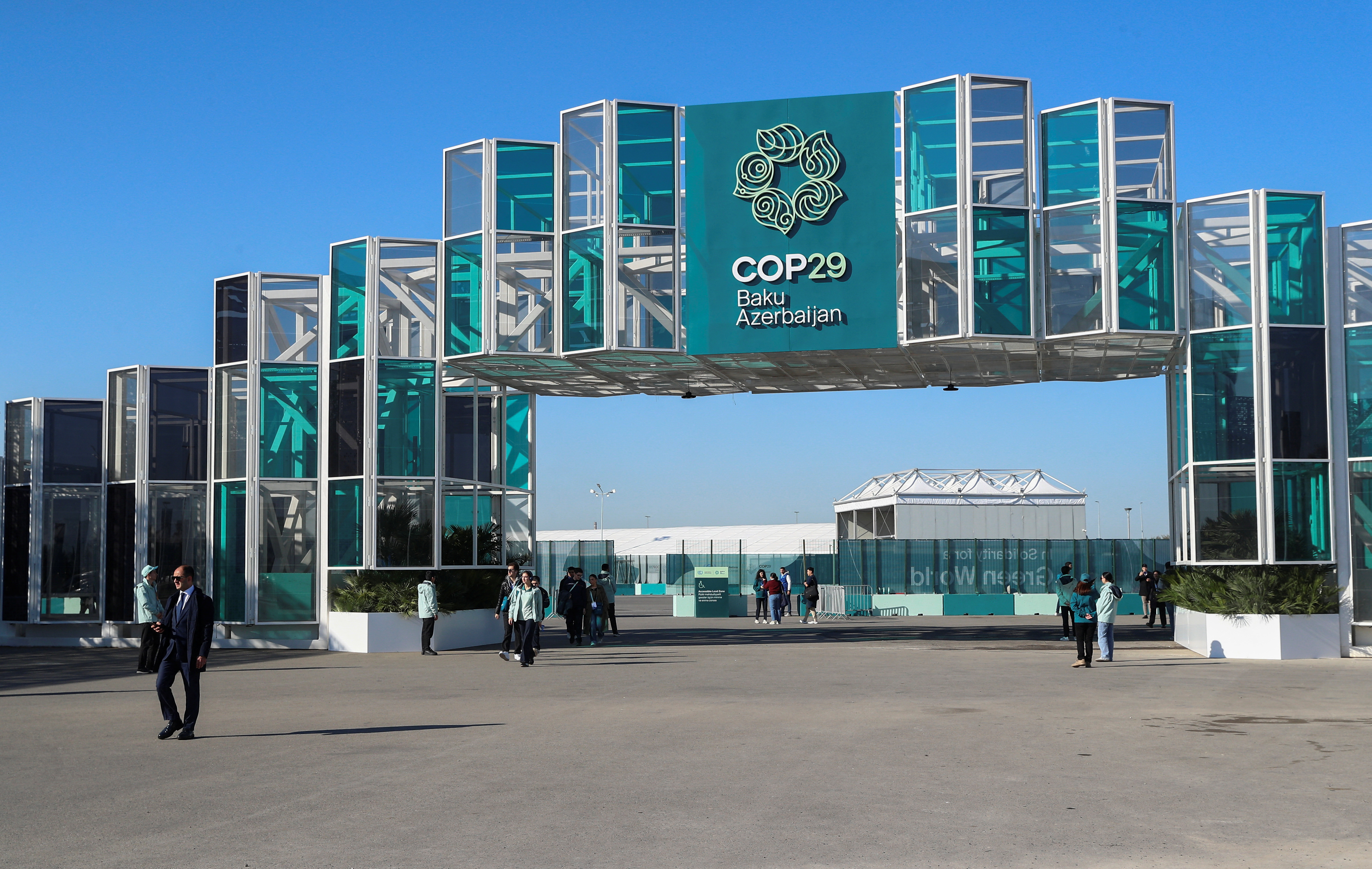 Preparation for COP29 climate summit in Baku
