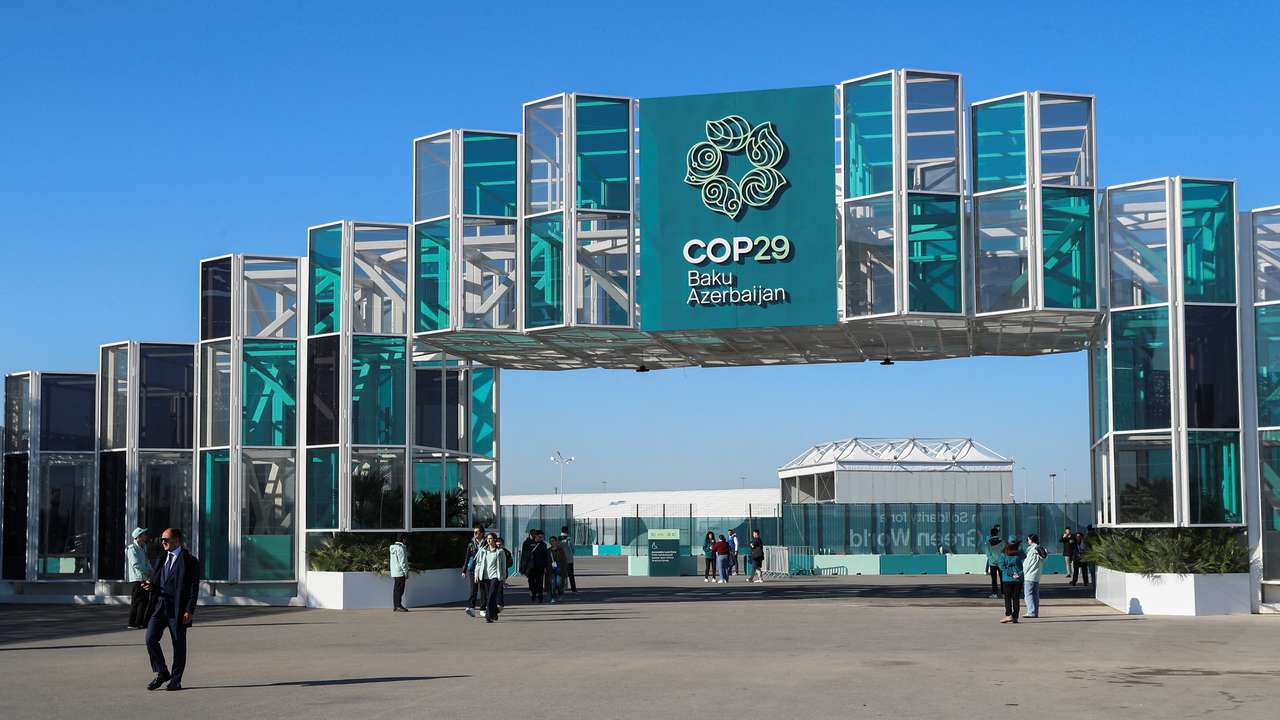 Preparation for COP29 climate summit in Baku