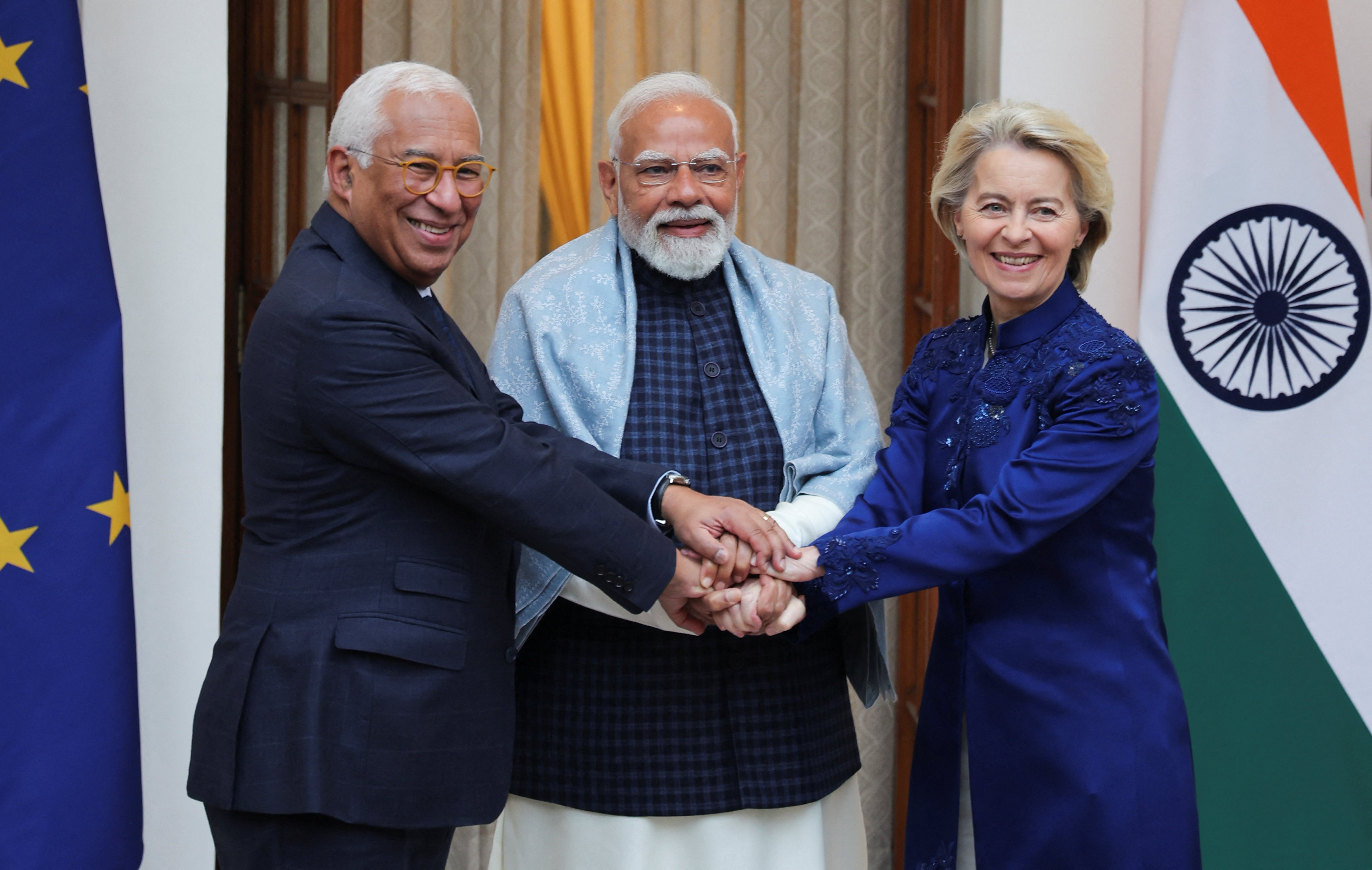 EU and India sign landmark 'mother of all trade 