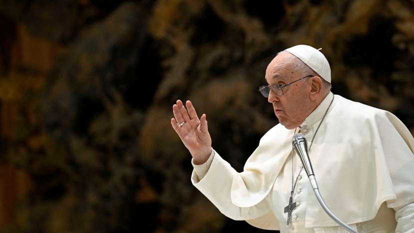 FILE PHOTO: Pope Francis holds weekly audience at the Vatican