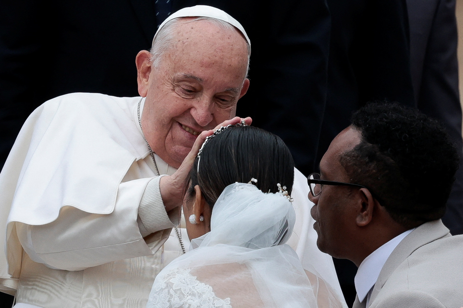 Pope Francis holds the weekly general audience, at the Vatican