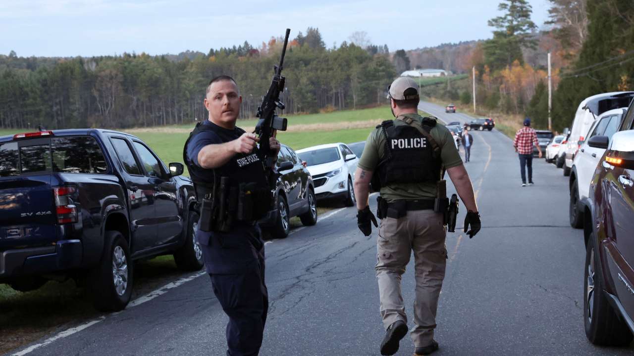 Aftermath of deadly mass shooting in Lewiston