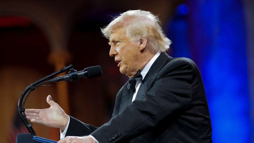 U.S. President Trump attends the National Republican Congressional Committee (NRCC) dinner, in Washington