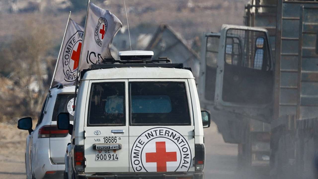 Red Cross receives a body identified by Hamas as that of deceased Israeli soldier Hadar Goldin