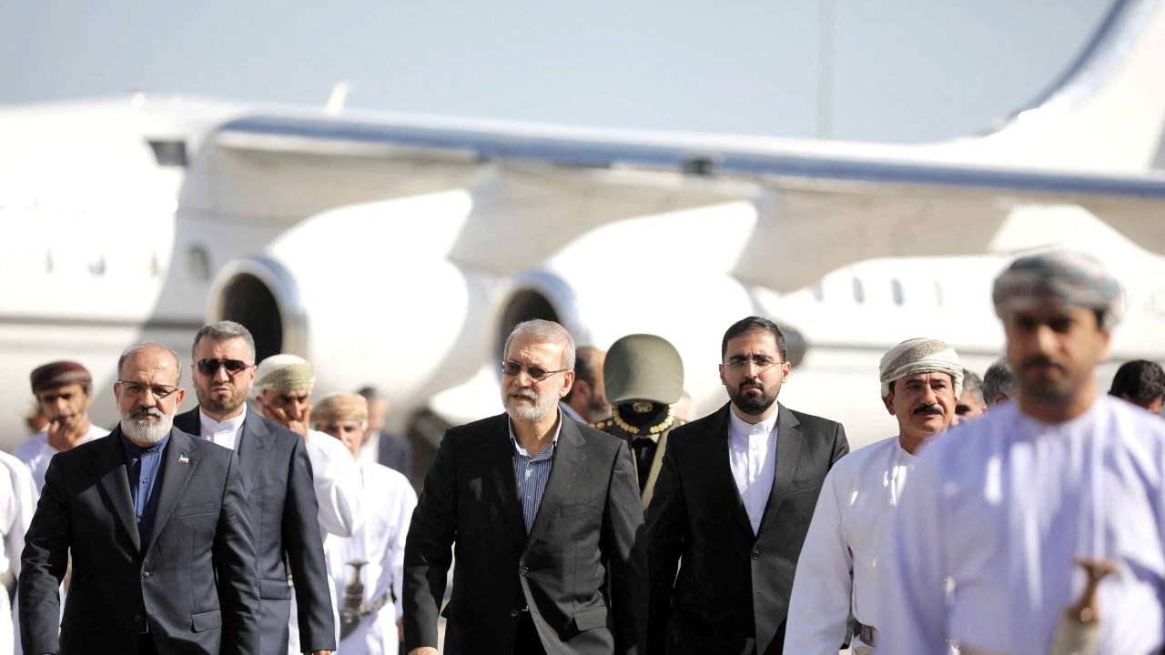 National Security Council Secretary Ali Larijani visits Oman