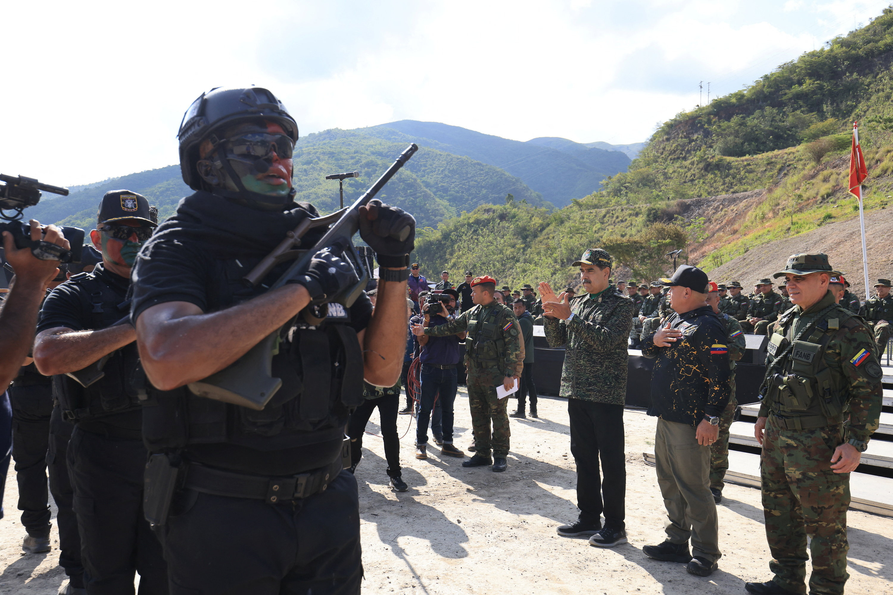 Venezuela's President Maduro attends closing ceremony of the second Revolutionary Special Operations Course, in Caracas