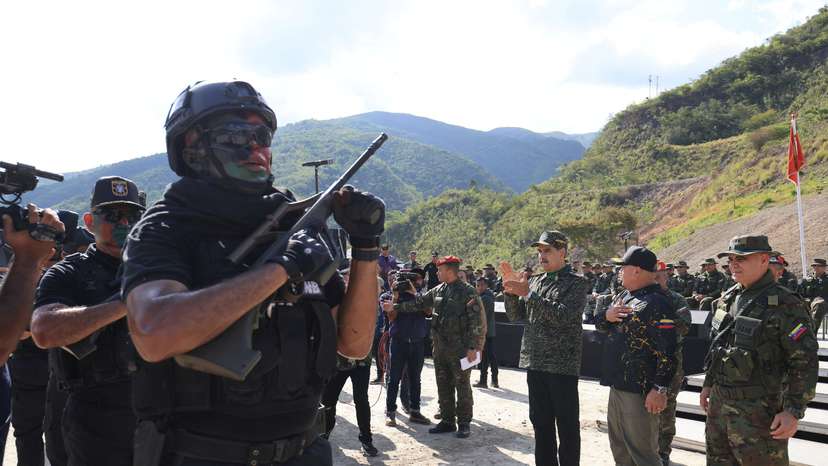 Venezuela's President Maduro attends closing ceremony of the second Revolutionary Special Operations Course, in Caracas