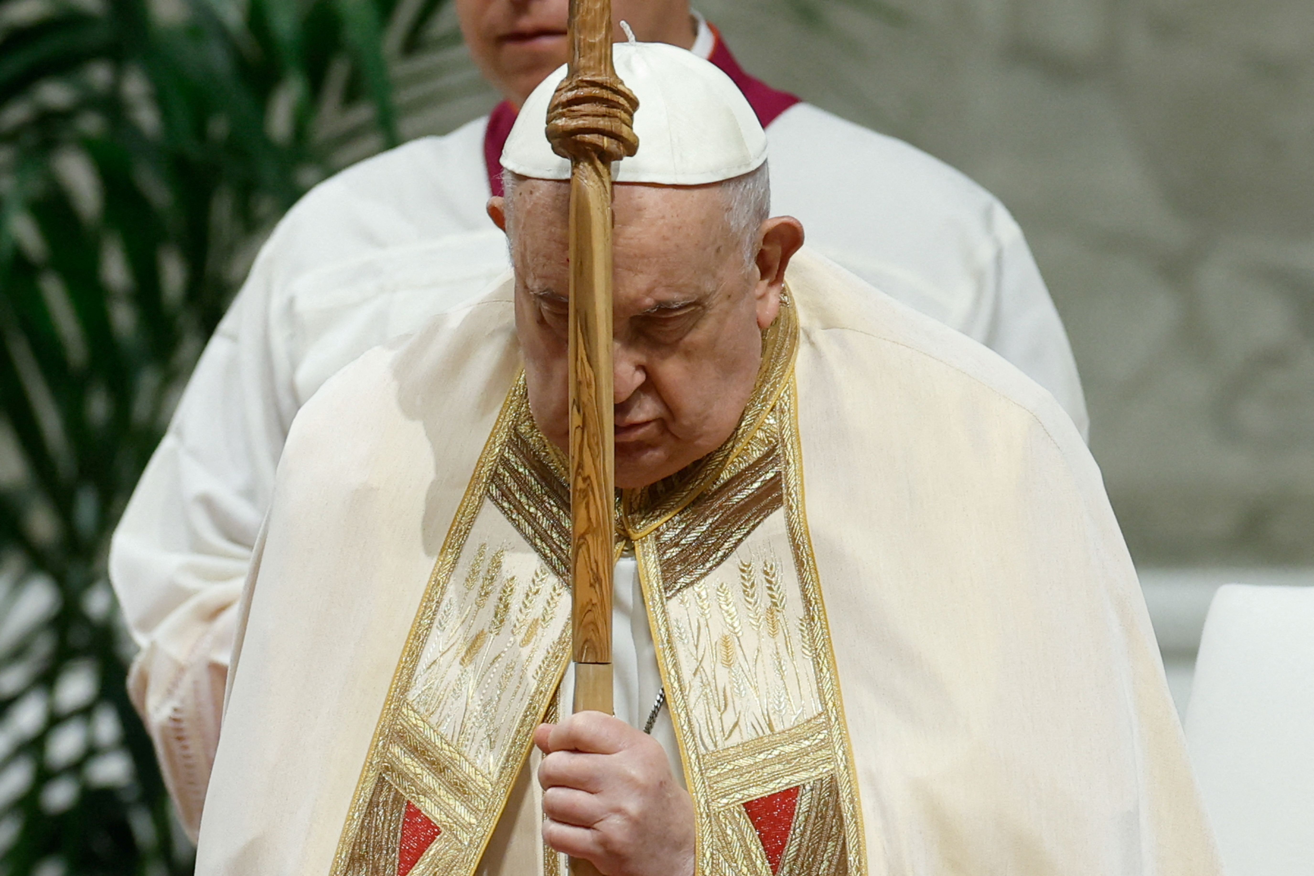 FILE PHOTO: Pope Francis celebrates Mass for members of institutes of consecrated life and societies of apostolic life, at the Vatican
