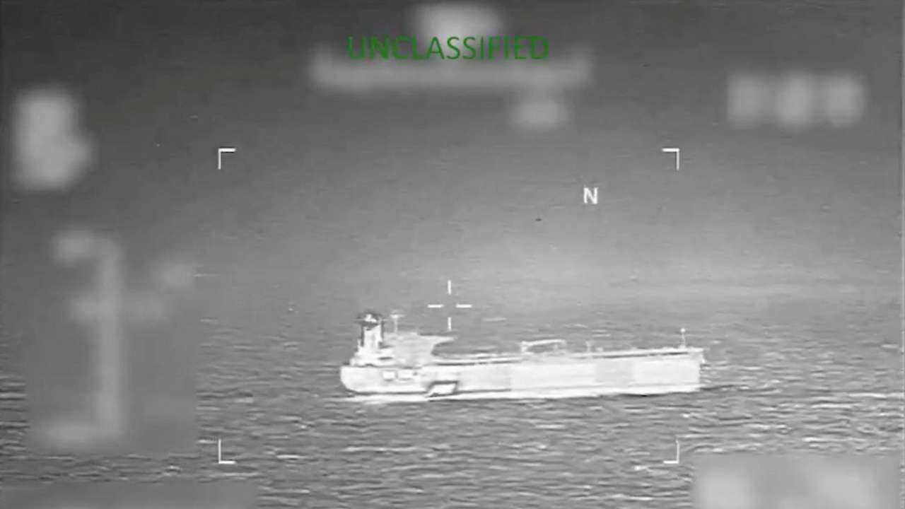 Apprehension of Veronica tanker at sea by U.S. military