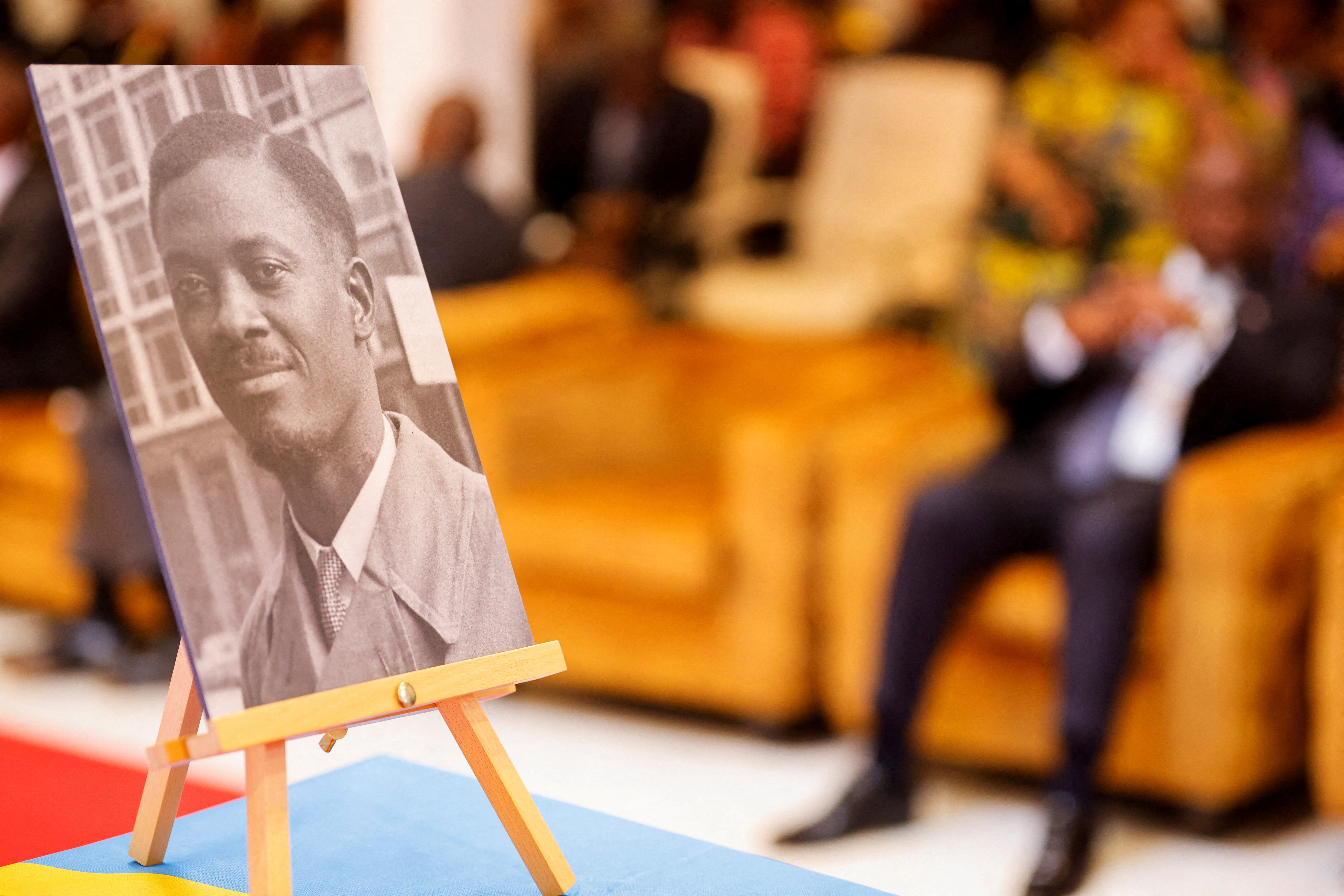 FILE PHOTO: Ceremony for DRC's murdered PM Lumumba in Brussels
