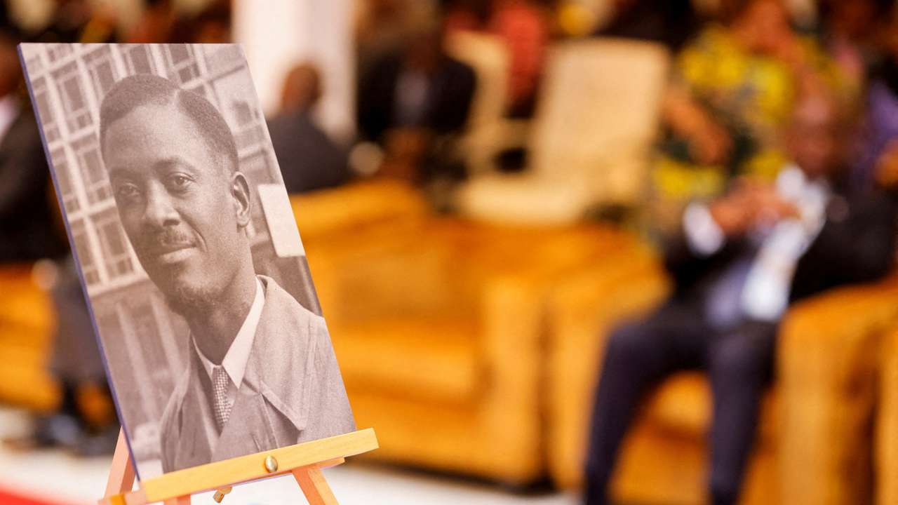 FILE PHOTO: Ceremony for DRC's murdered PM Lumumba in Brussels