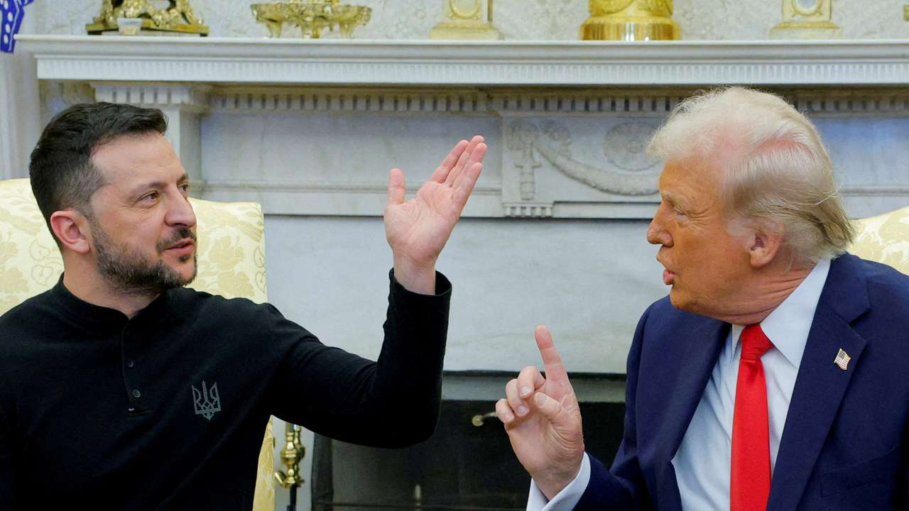 FILE PHOTO: Ukrainian President Volodymyr Zelenskiy visits Washington, D.C.