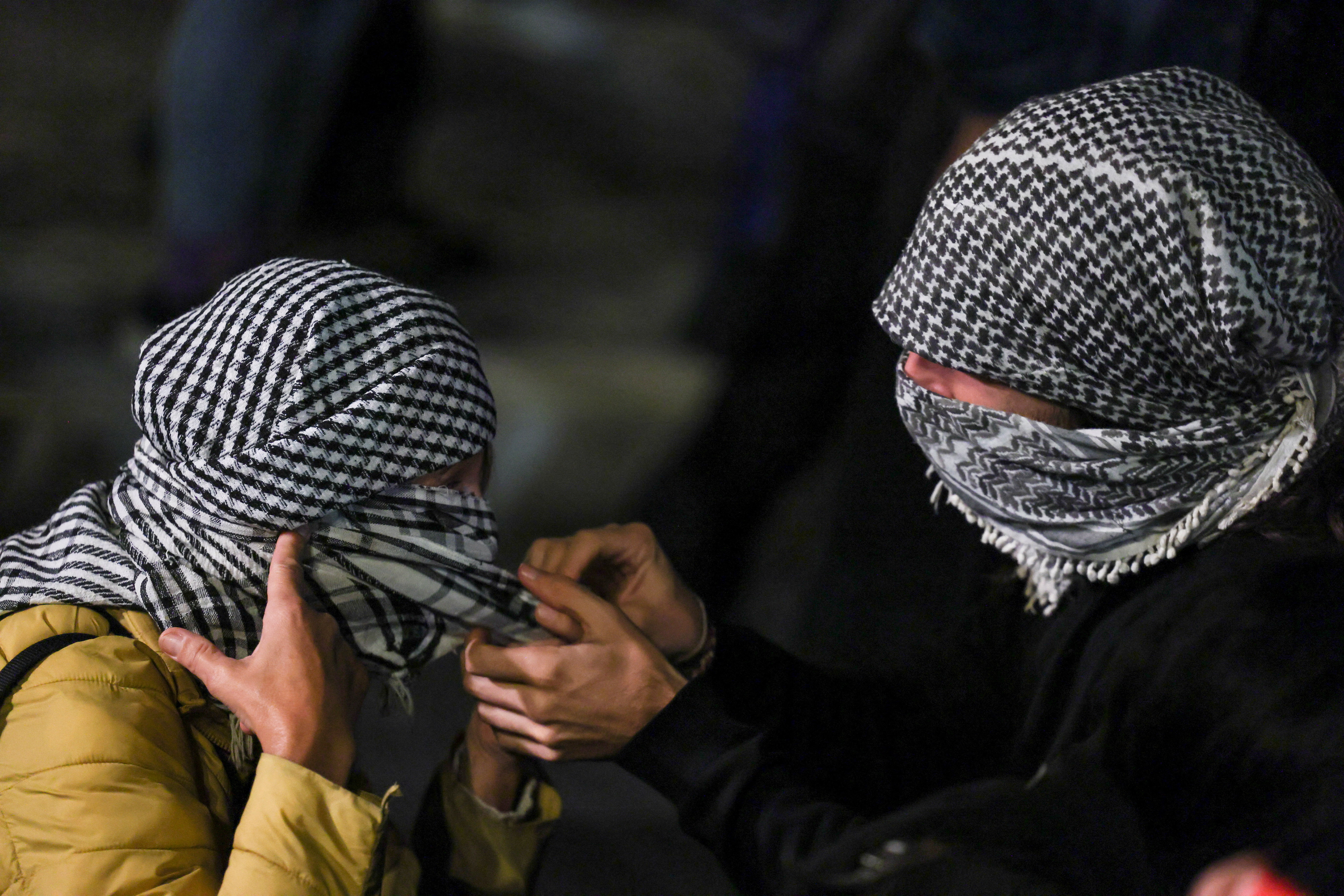 Protest to condemn the interception of the vessels of the Global Sumud Flotilla, in Rome