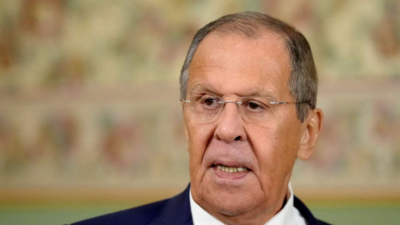 FILE PHOTO: FILE PHOTO: Egypt's Foreign Minister Badr Abdelatty and Russian Foreign Minister Sergei Lavrov meet in Moscow