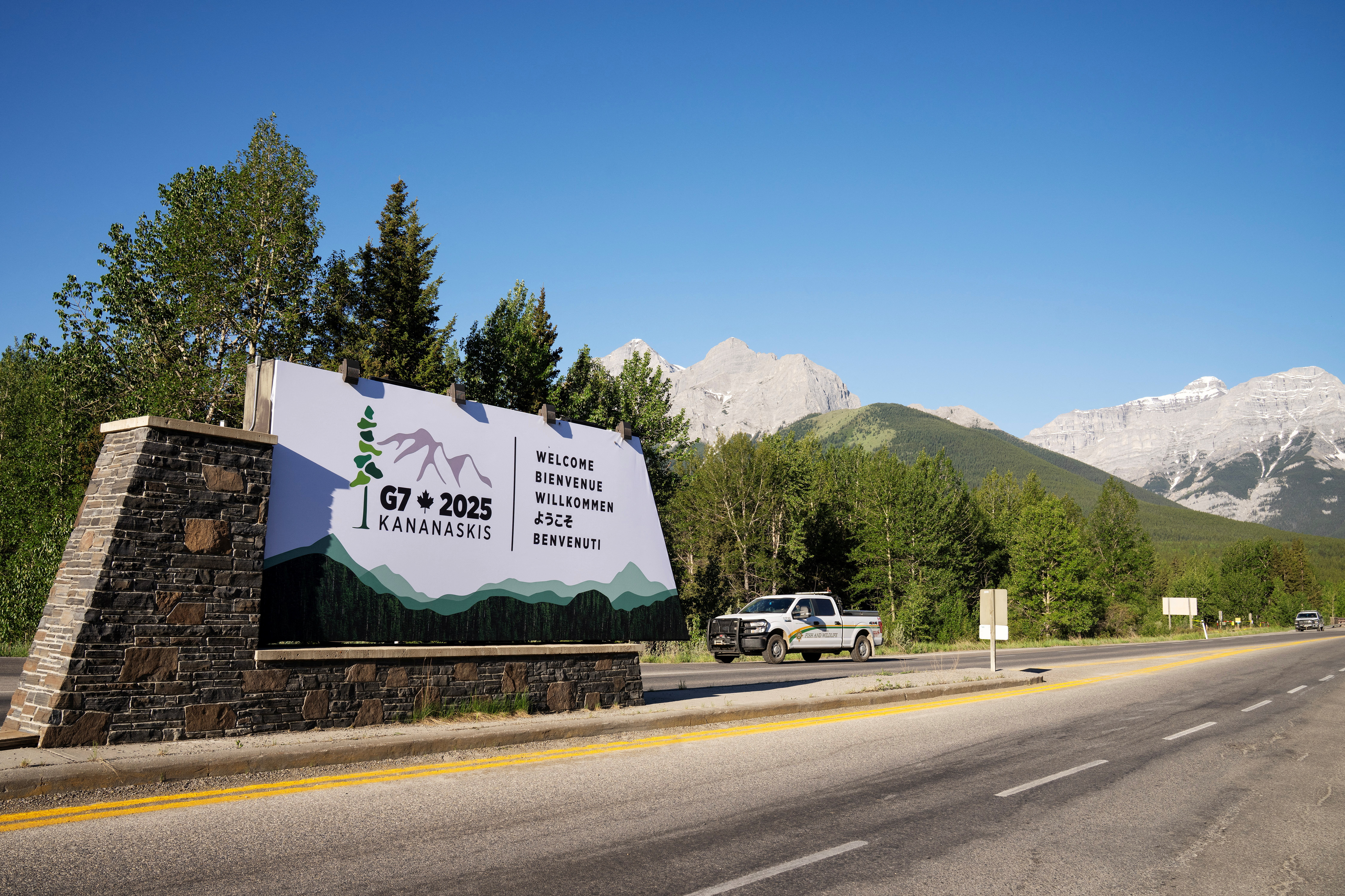 Kananaskis Country, where the leaders of the G7 will meet from June 15 to 17, in Alberta, Canada