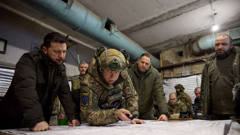 Ukraine's President Zelenskiy visits Ukrainian troops in Kupiansk