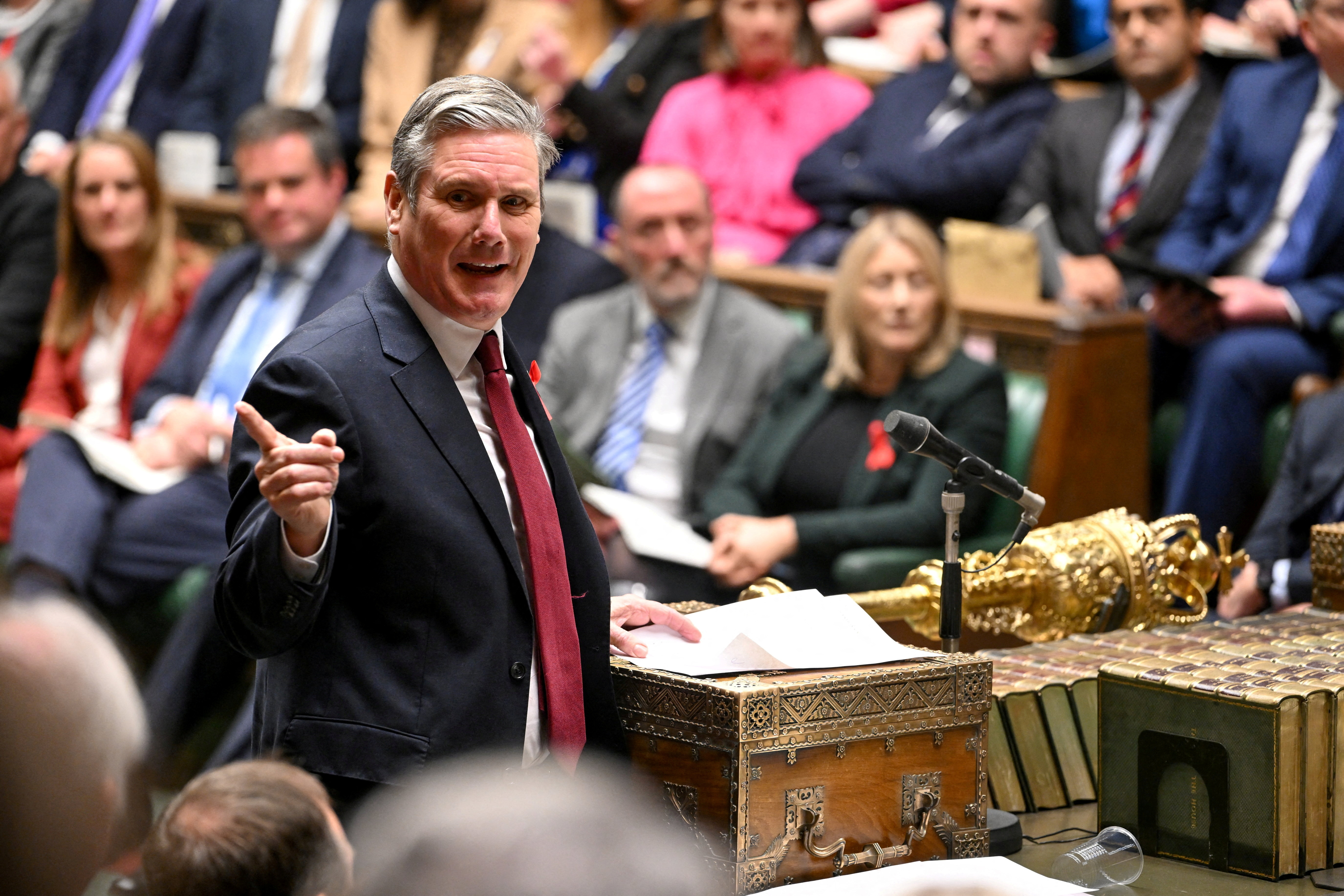 FILE PHOTO: PMQs at the House of Commons in London