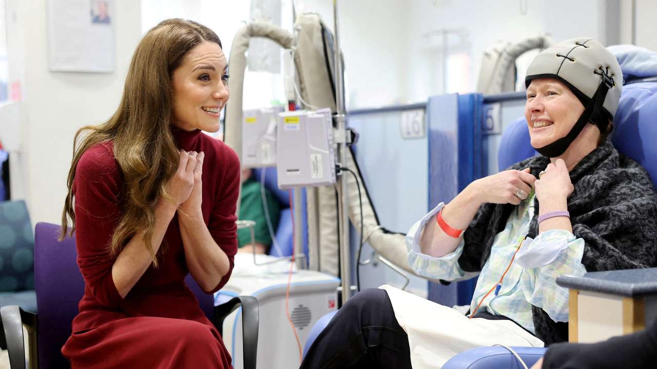The Princess Of Wales Visits The Royal Marsden Hospital