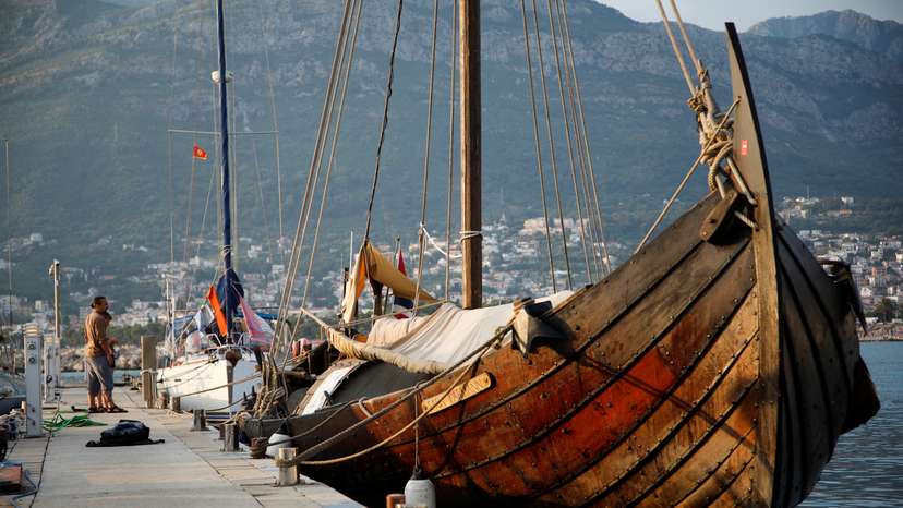 Saga Farmann, archaeological reconstruction of Viking knarr