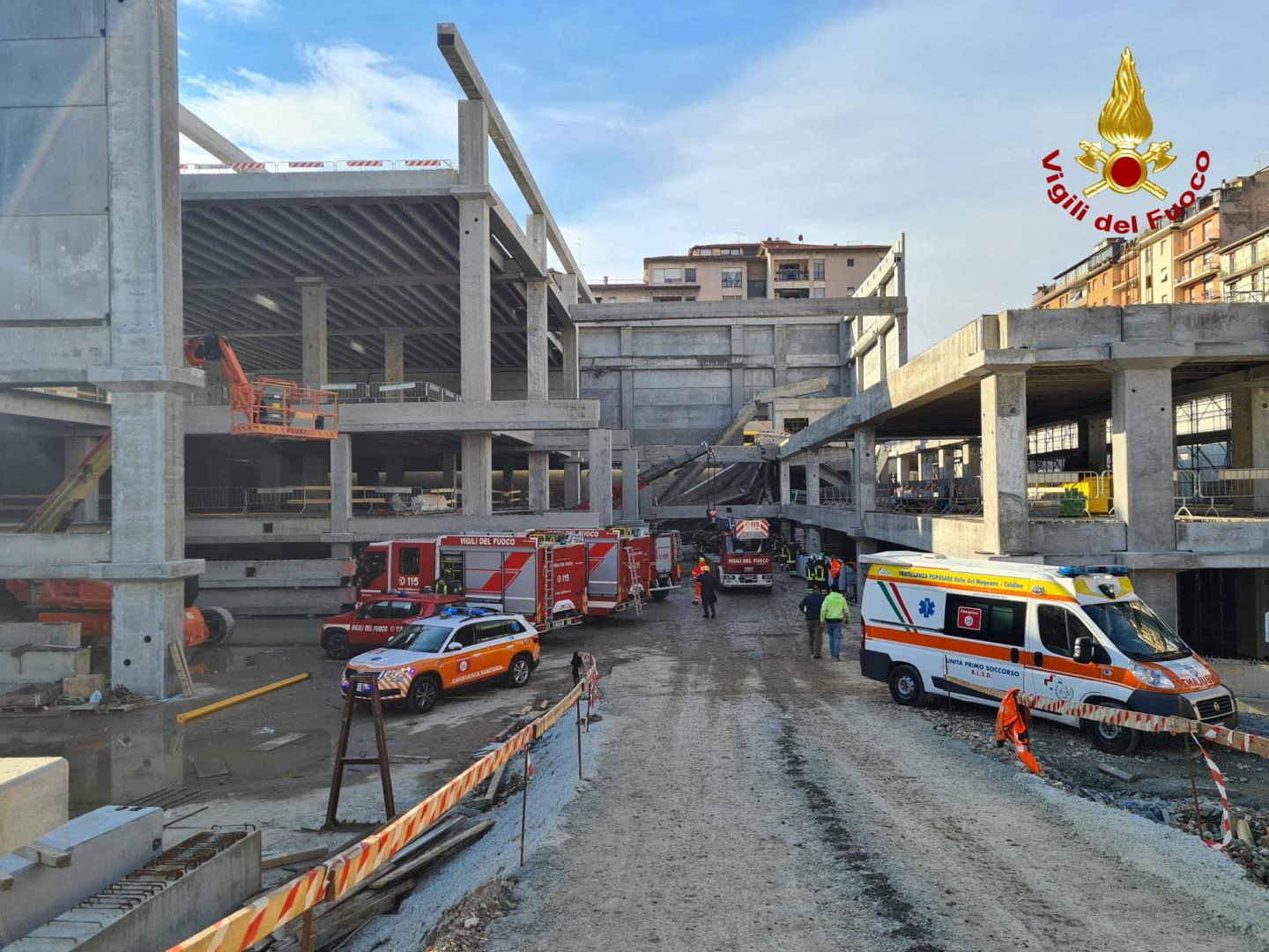 Collapse at Florence construction site