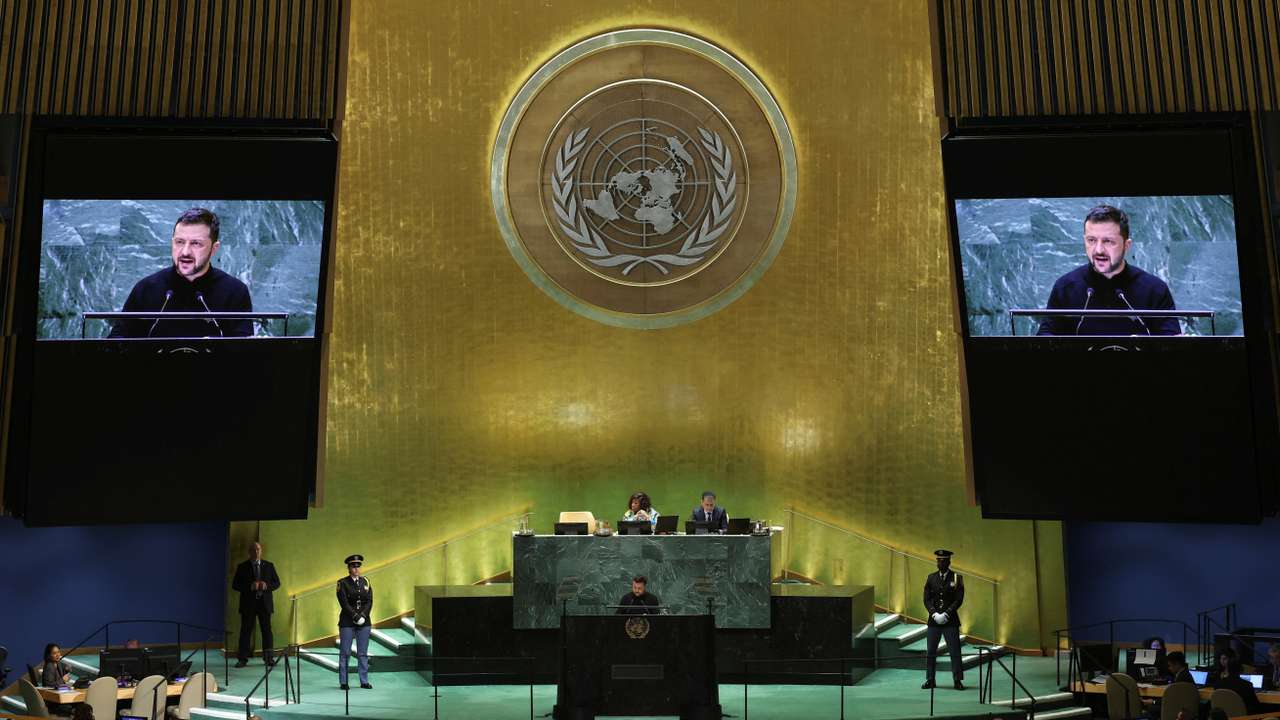 World leaders take part in the 79th annual U.N. General Assembly high-level debate