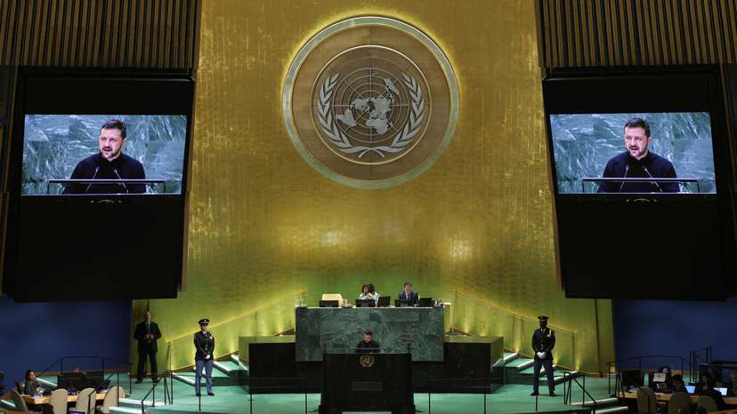 World leaders take part in the 79th annual U.N. General Assembly high-level debate