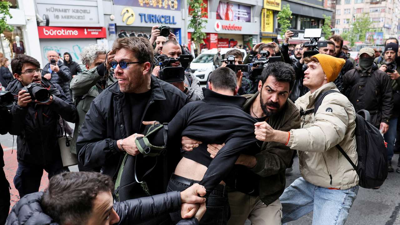 May Day in Istanbul