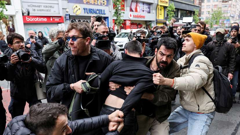 May Day in Istanbul