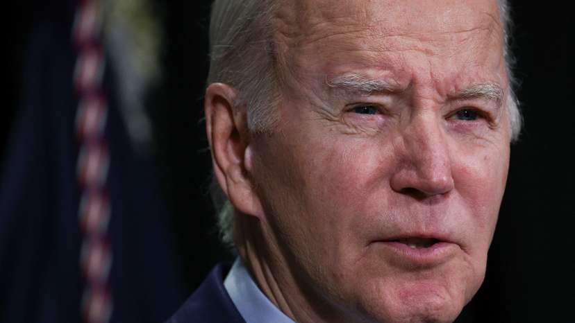 U.S. President Joe Biden delivers remarks following a hostages-prisoners swap deal between Hamas and Israel, in Nantucket