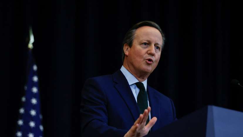 U.S. Secretary of State Blinken holds press conference with British Foreign Secretary Cameron at the State Department in Washington