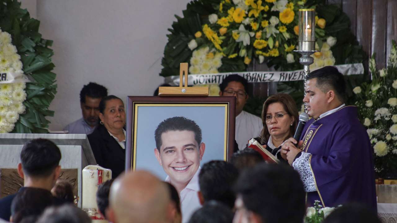 Funeral held for Mexican mayor assassinated days after taking office