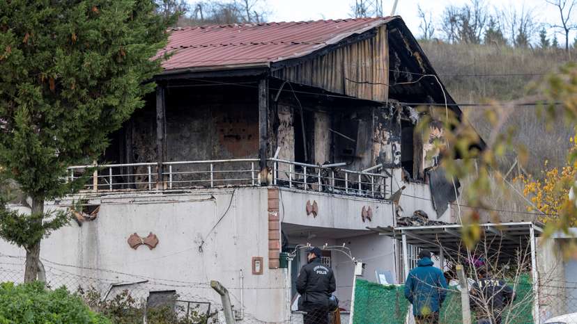 Three Turkish police officers and six Islamic State militants were killed in a gunfight in Yalova