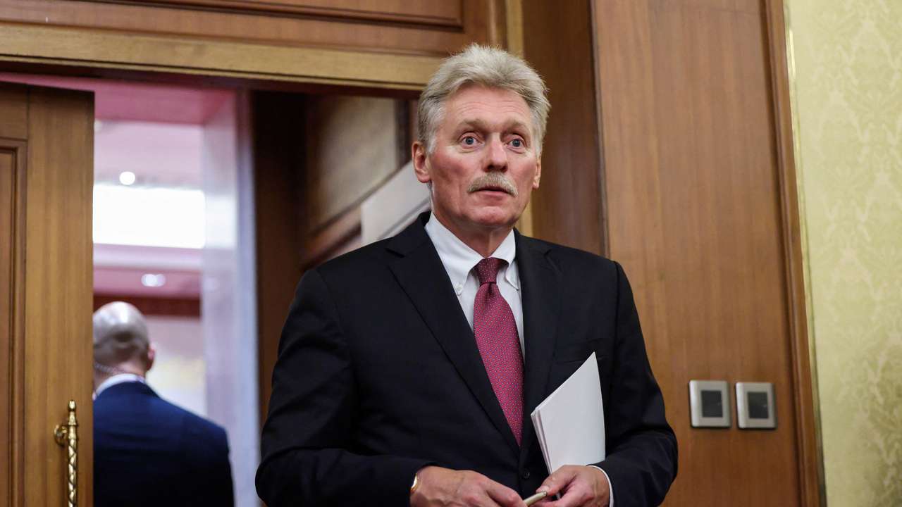 Russian President Vladimir Putin attends a meeting at Diaoyutai State Guesthouse in Beijing