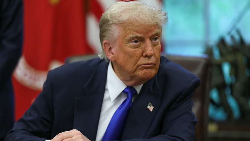 U.S. President Trump signs executive orders and proclamations in the Oval Office at the White House