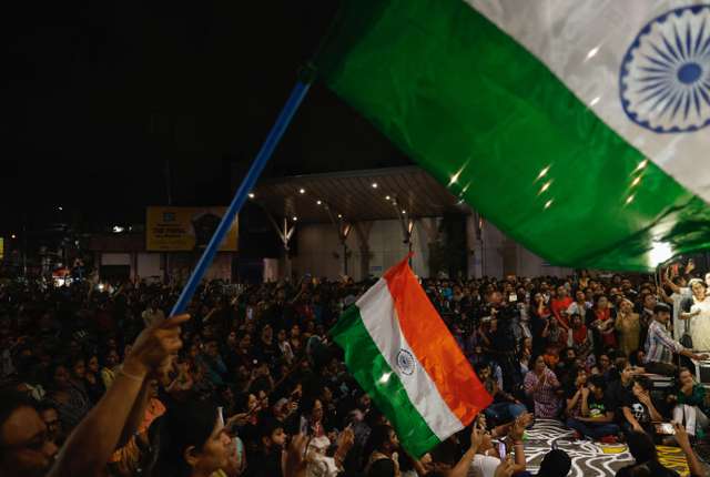Protests marking one month of the rape and murder of a trainee medic at a government-run hospital, in Kolkata