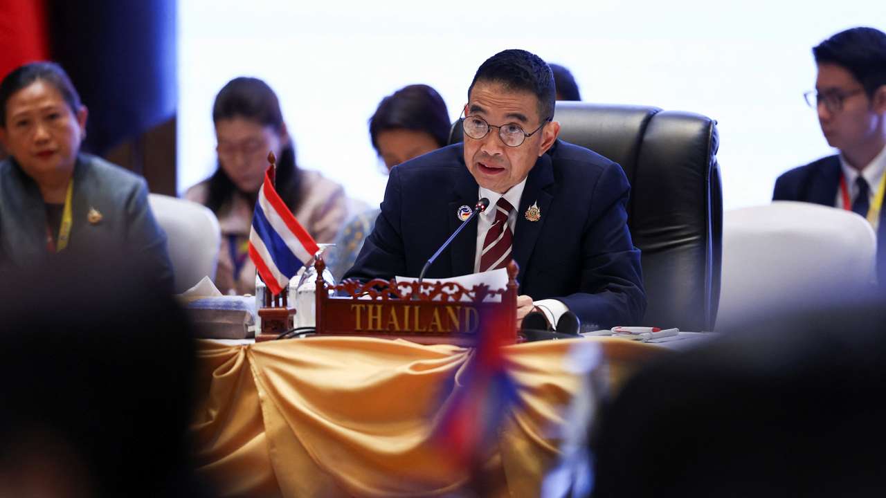 57th ASEAN Foreign Ministers' Meeting at National Convention Center, in Vientiane
