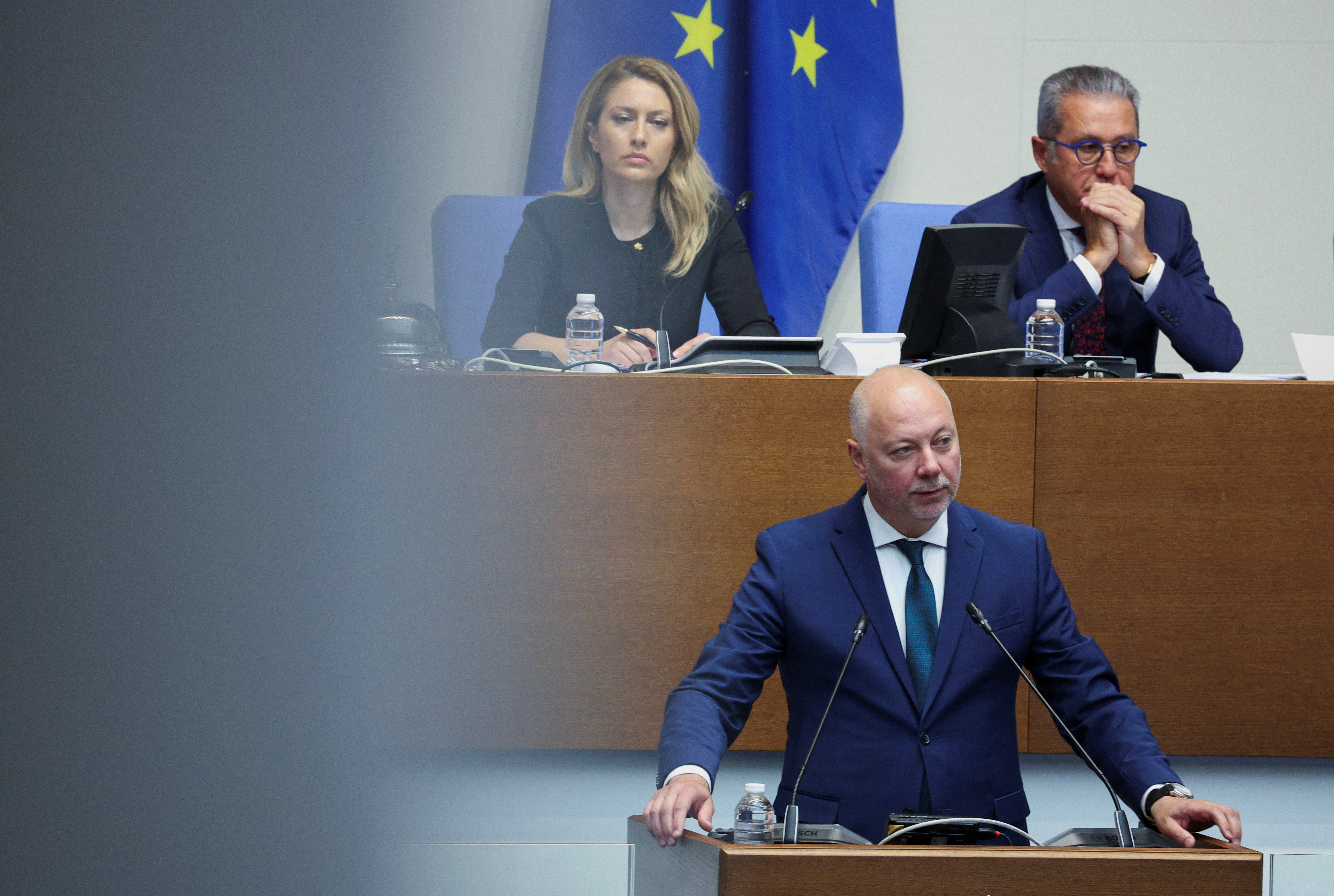 Bulgaria's parliament votes on new government