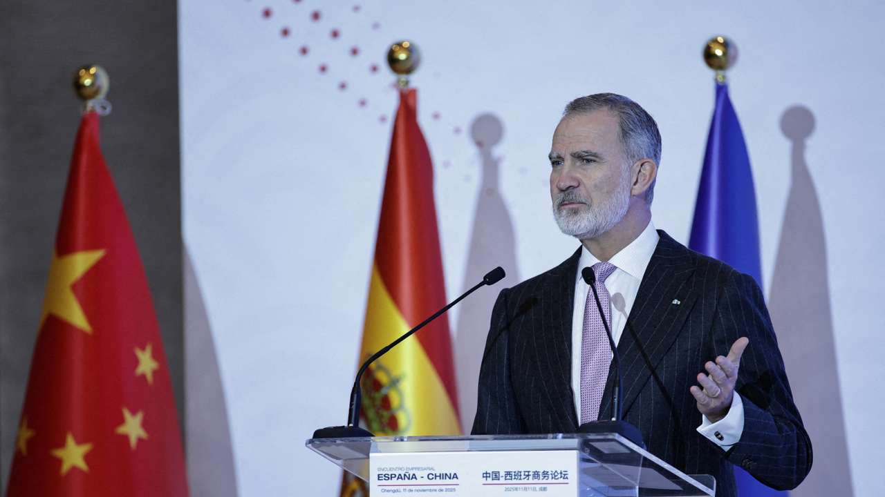 Spain's King Felipe VI visits China