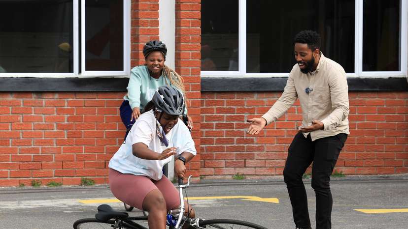 Cape Town's bicycle mayor helps township girls embrace cycling