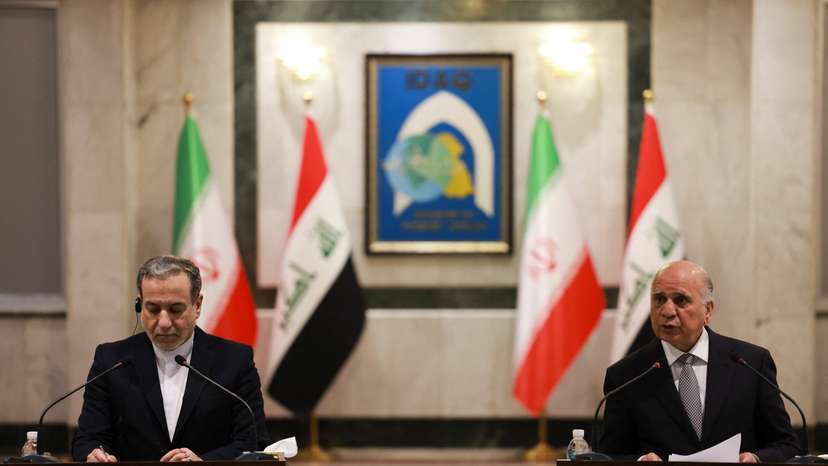 Iran's Foreign Minister Abbas Araqchi visits Iraq