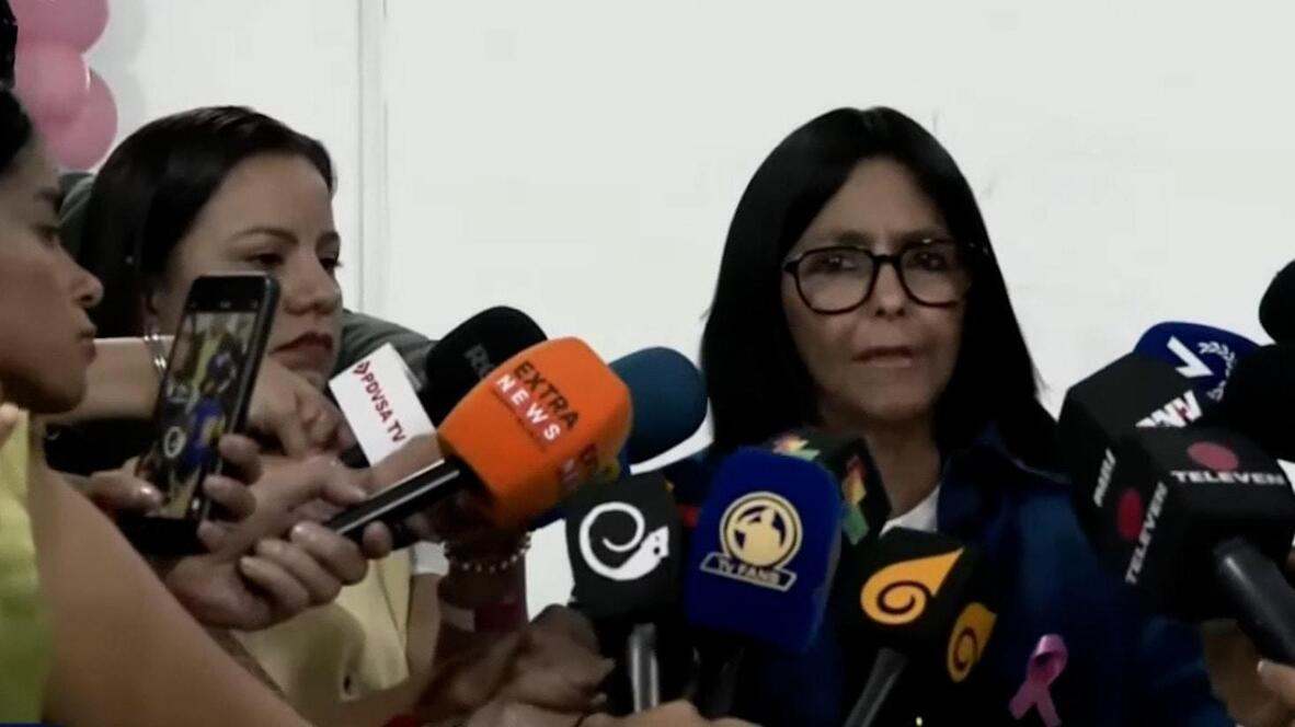 Delcy Rodriguez Slams Maria Corina Machado's Retur