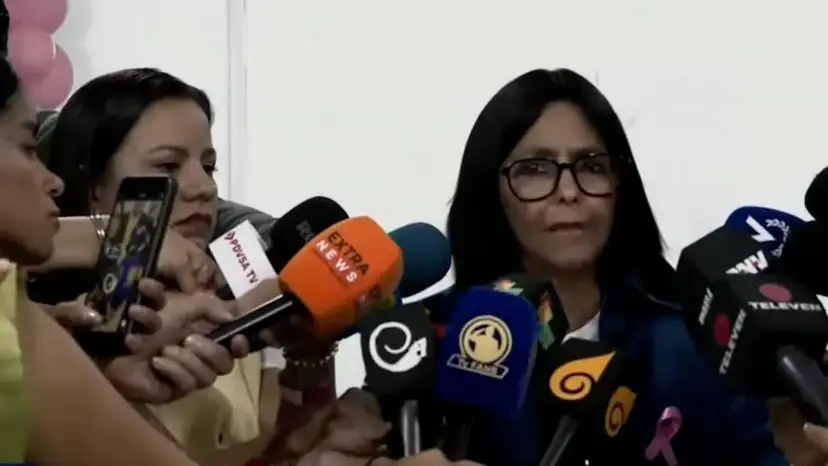 Delcy Rodriguez Slams Maria Corina Machado's Retur