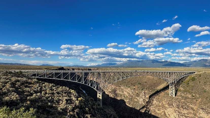 Landmark New Mexico bridge closed to pedestrians after record suicides