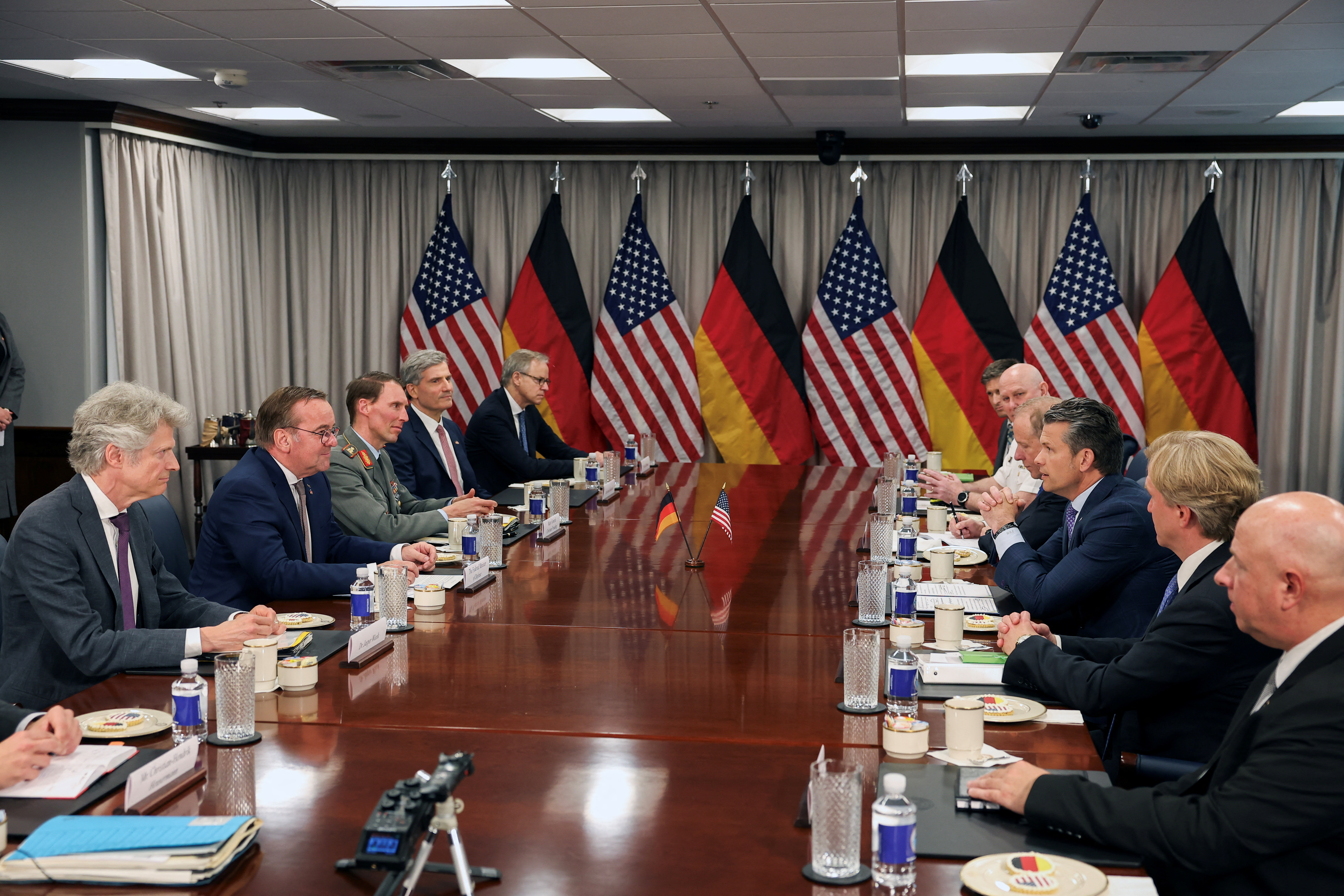 German Defence Minister Boris Pistorius visits the U.S.