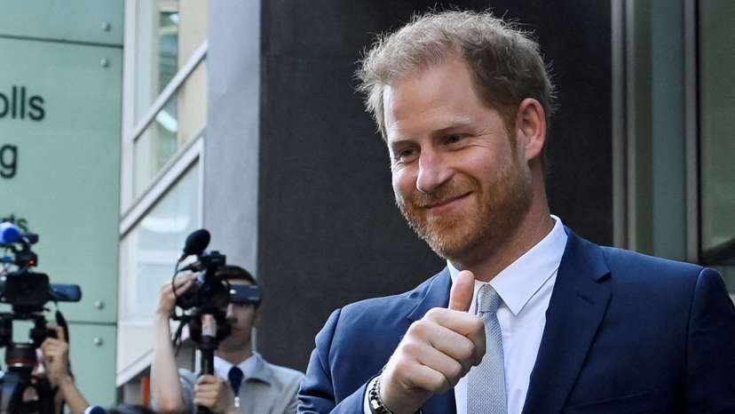 FILE PHOTO: Britain's Prince Harry, Duke of Sussex's lawsuit against a newspaper group, in London