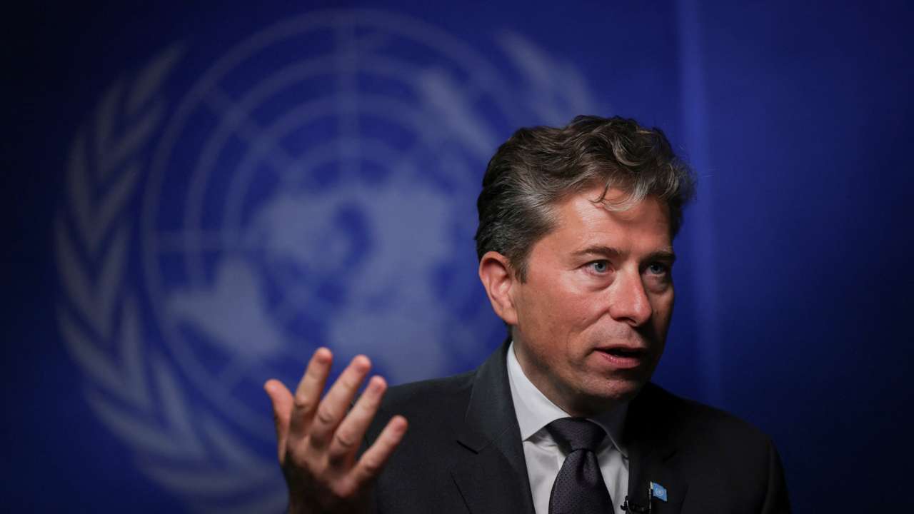 Interview with UN's Under-Secretary-General for Humanitarian Affairs and Emergency Relief Coordinator at OCHA Tom Fletcher, in New York