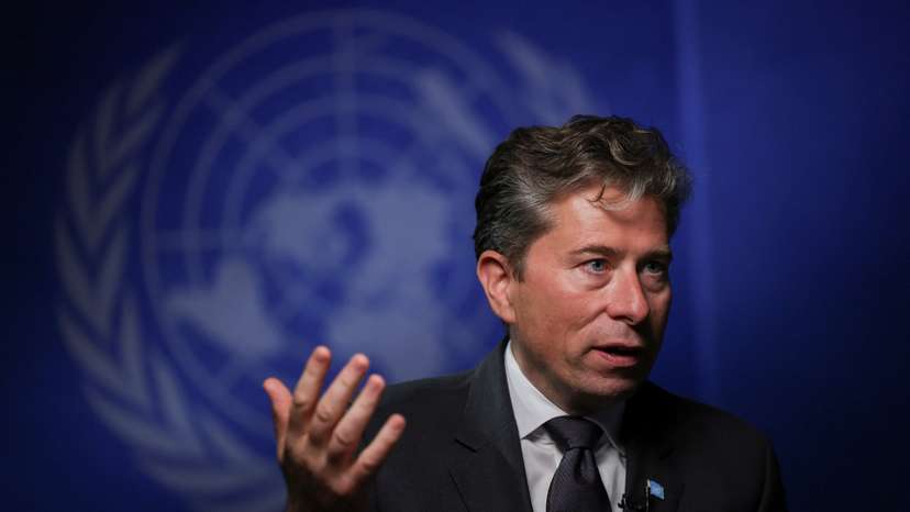 Interview with UN's Under-Secretary-General for Humanitarian Affairs and Emergency Relief Coordinator at OCHA Tom Fletcher, in New York