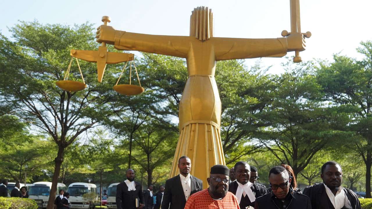 Nigerian court jails separatist leader Kanu for life over terrorism, in Abuja